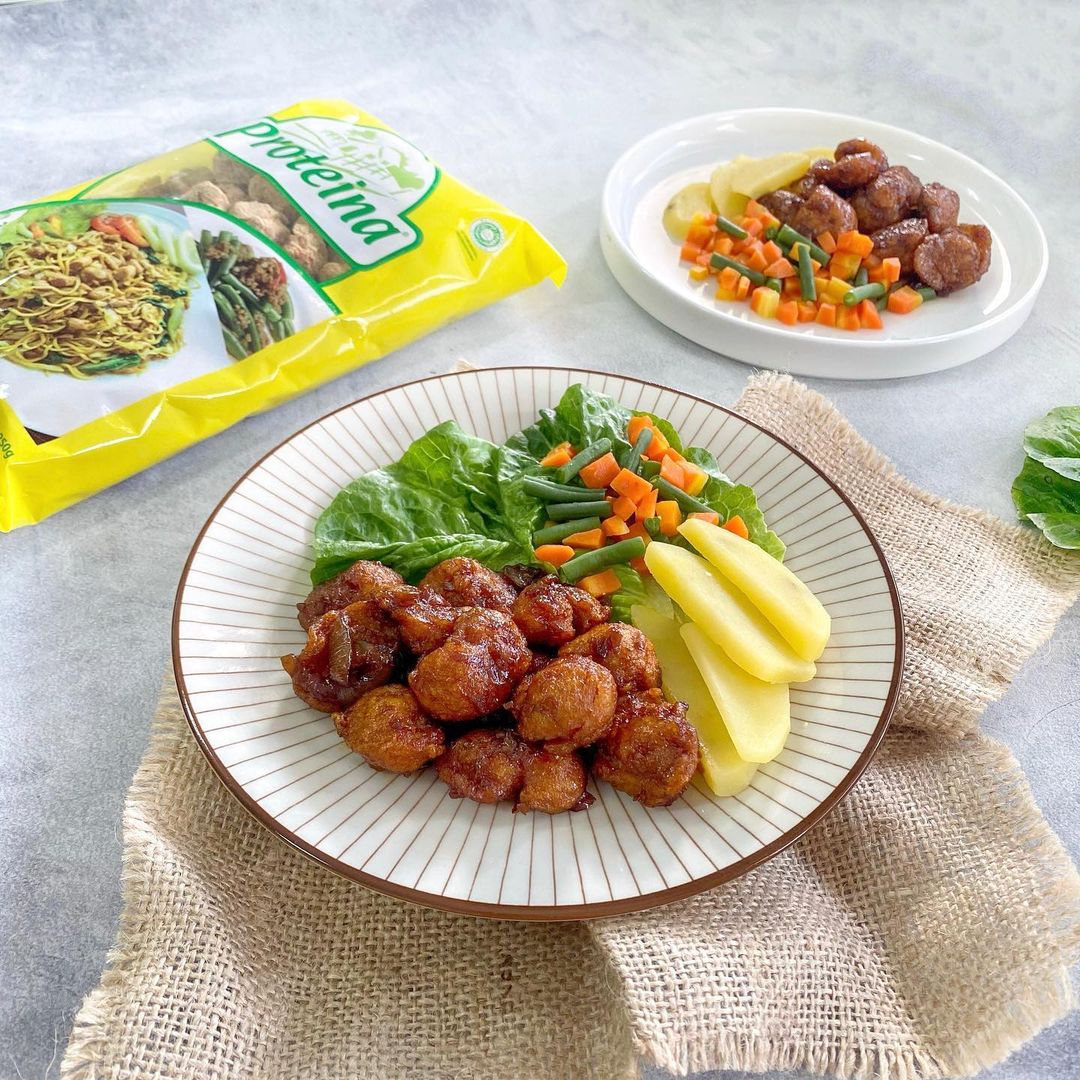 Bistik Proteina Saus Mentega