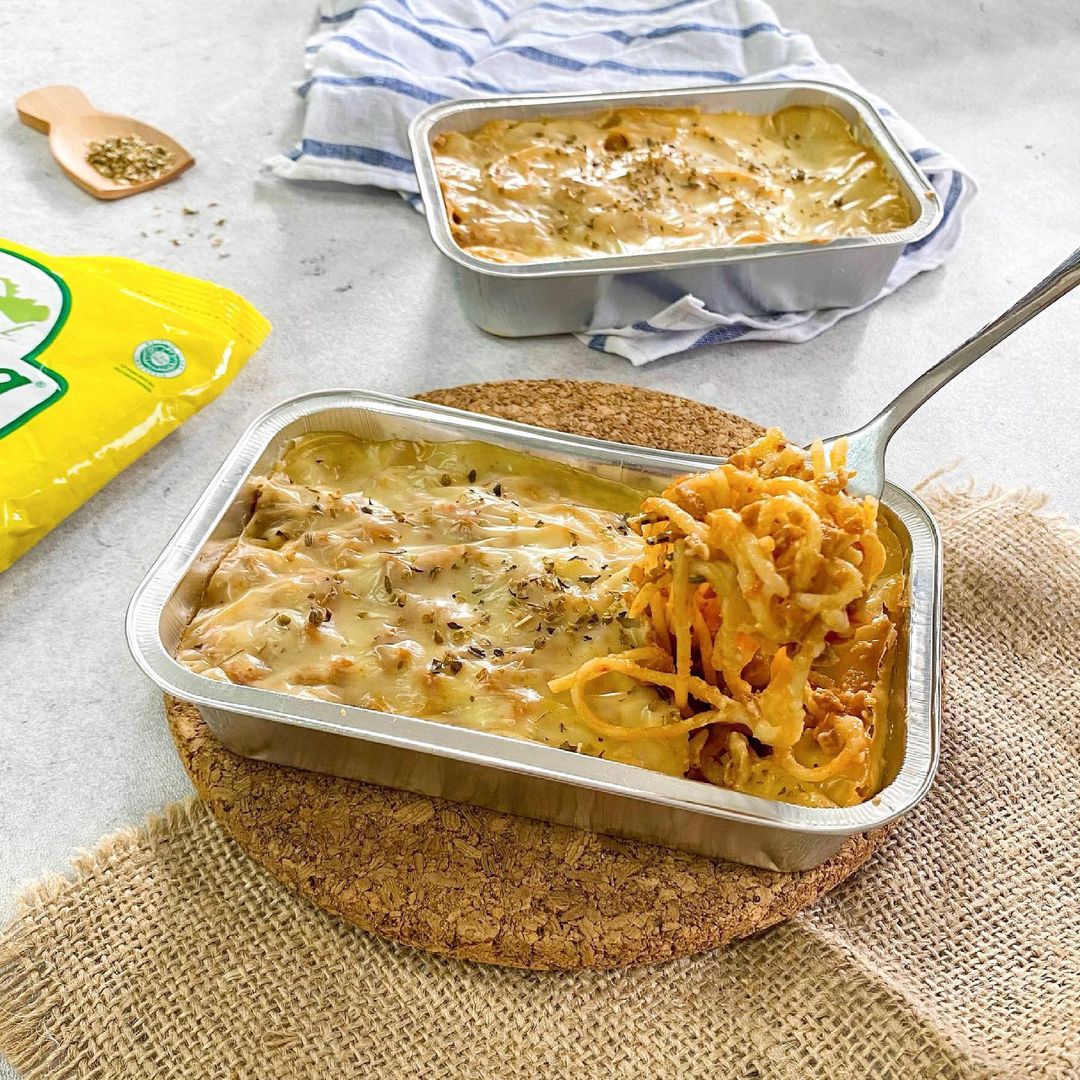 Spaghetti Brulee Ala Proteina